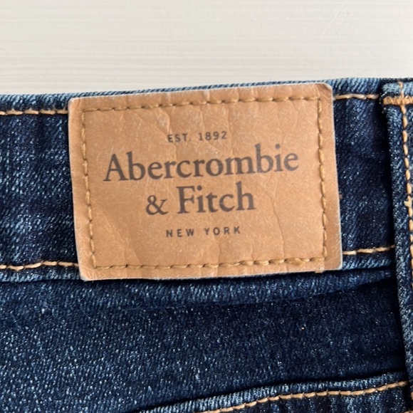 Abercrombie High-rise Cutoff Denim Shorts - Picture 4 of 5